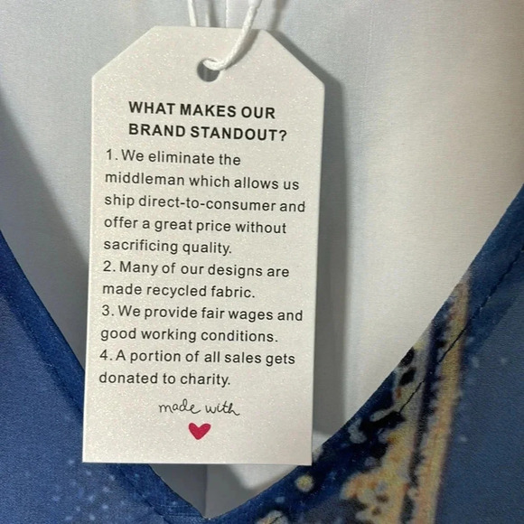 Maxi Long Dress Marble Chiffon Flowy Women Size Large V Neck Short Sleeve NWT - Picture 9 of 10